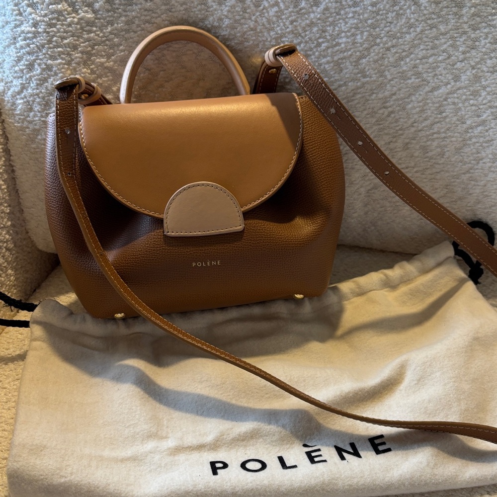 Brown Leather Handbag